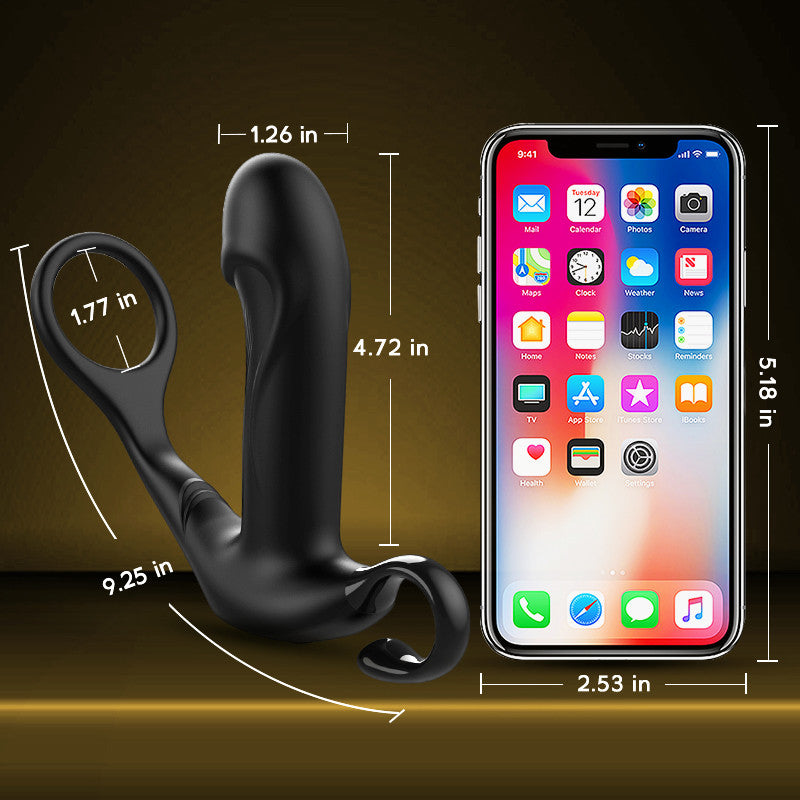 Finger Loop 10 Thrusting Vibrating Prostate Massager