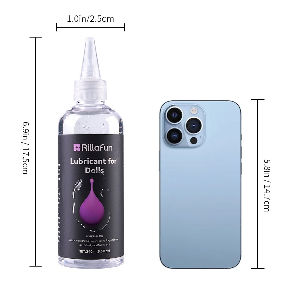 Silicone 240ML Water-base Lube for Couples Women Men Vaginal & Anal 8.1 Fl oz