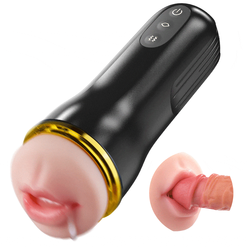 5 Suction 10 Vibration Anal & Mouth Fun Masturbation Tight Lifelike Wrap Masturbator