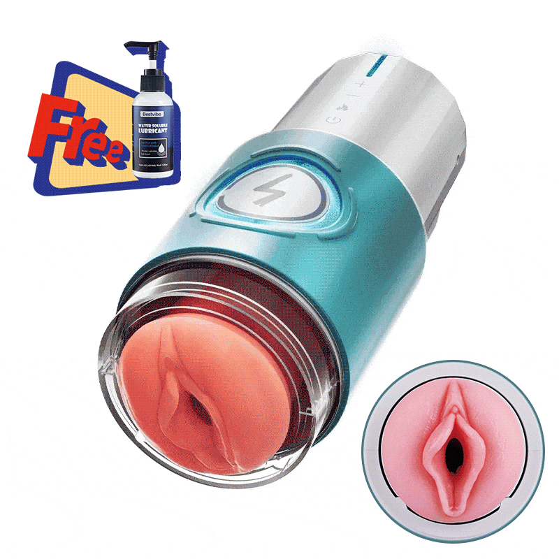 【Immersive Mode】Leten ThundercoreX 6 Thrusting Infrared Heated Realistic Vaginal Masturbator