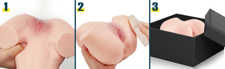 4.2 lbs Scale-Down Realistic Butt