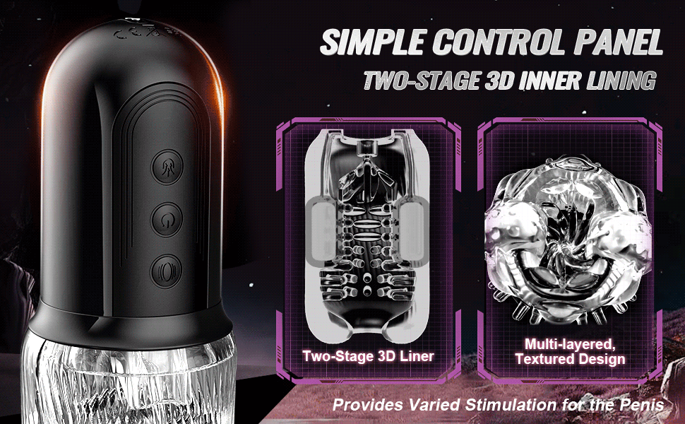 [FREE SHIPPING] Dual Vibrating Eggs 5 Sucking 10 Vibrating Deep Throat Masturbator