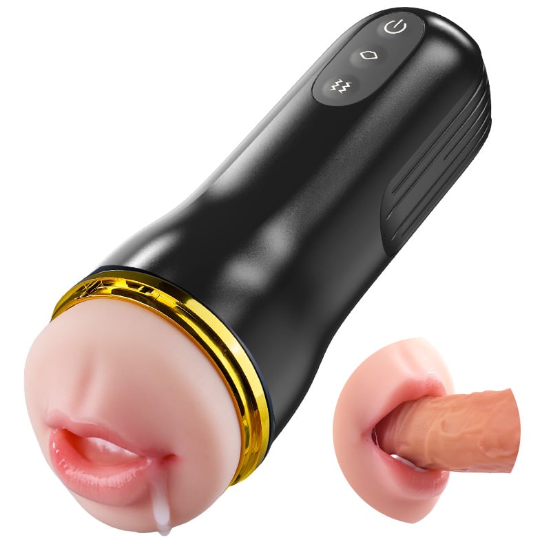 5 Suction 10 Vibration Anal & Mouth Fun Masturbation Tight Lifelike Wrap Masturbator