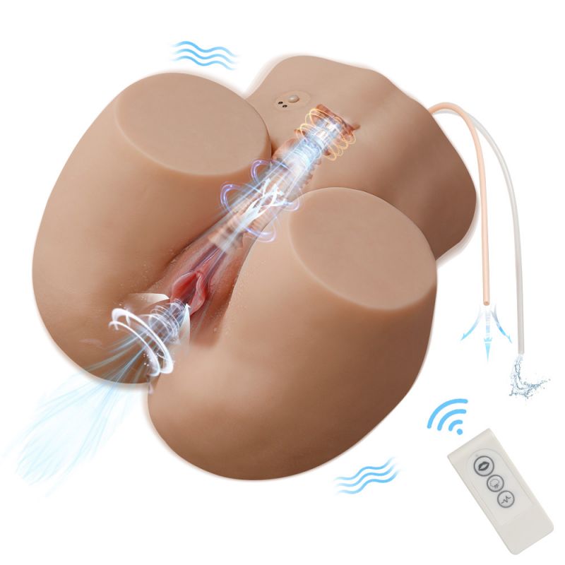 Heavenly Hips 13.4 lbs Suckting and Vibrating Lifelike Butt Masturbator