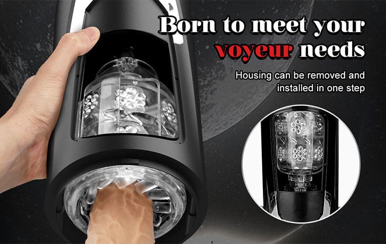 Warriors Series 8 Thrusting Rotating Swirling Automatic Masturbator