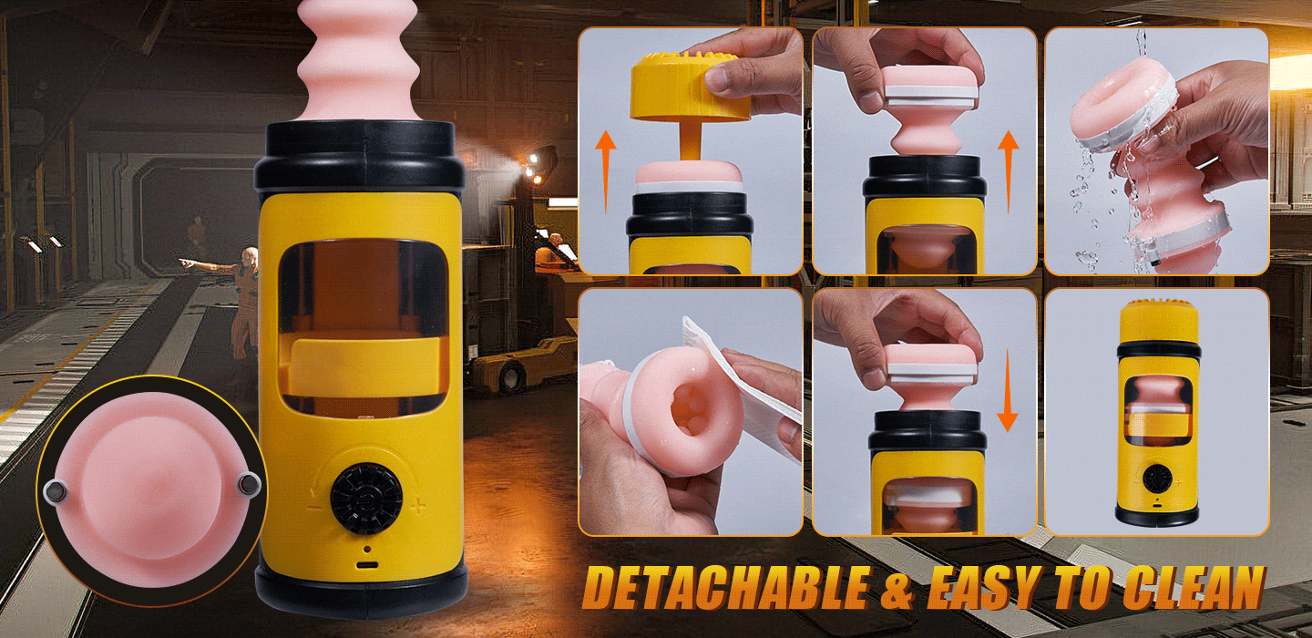 Bombee 5 Speed Thrusting Heating Male Sex Toy