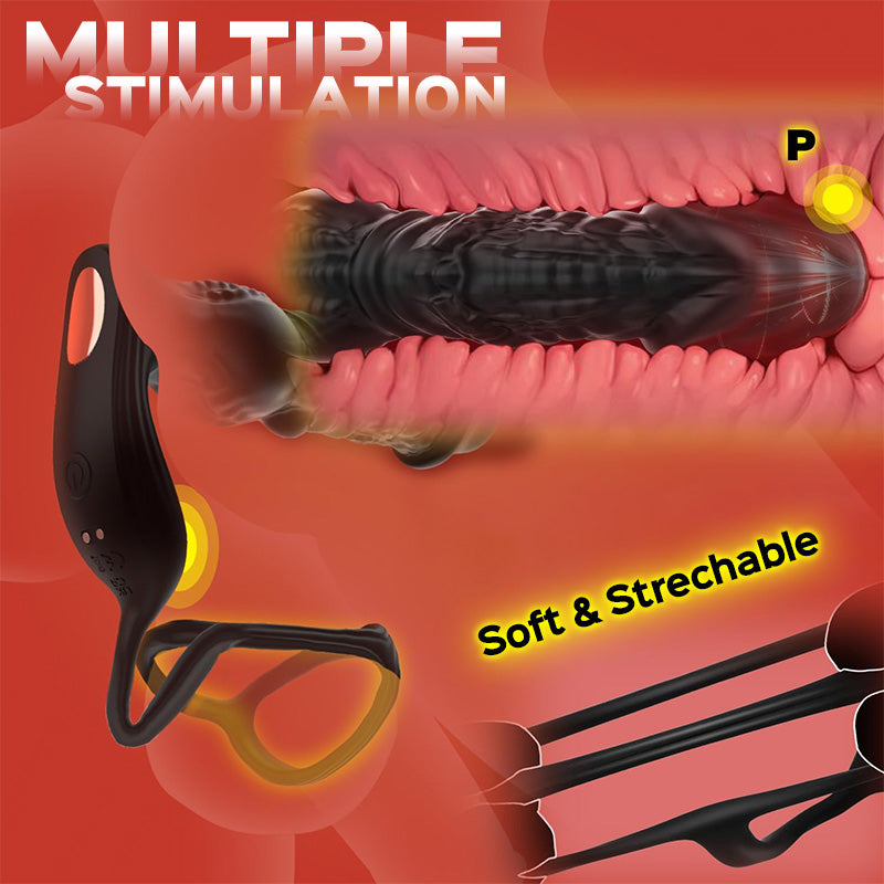 【Strong Strike】Upgrade APP Fast Thrusting 6-in-1 Prostate Massager with Remote Control