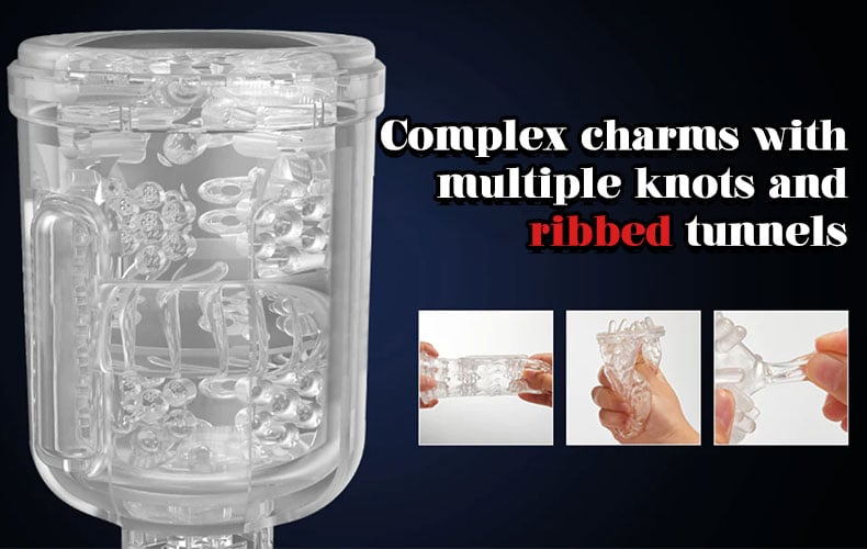 Warriors Series 8 Thrusting Rotating Swirling Automatic Masturbator