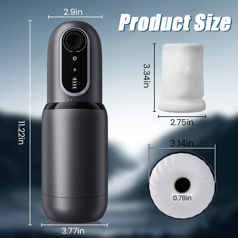 SVAKOM Godwin Stepless Variable Speed Masturbator Handsfree Sex Toys For Men