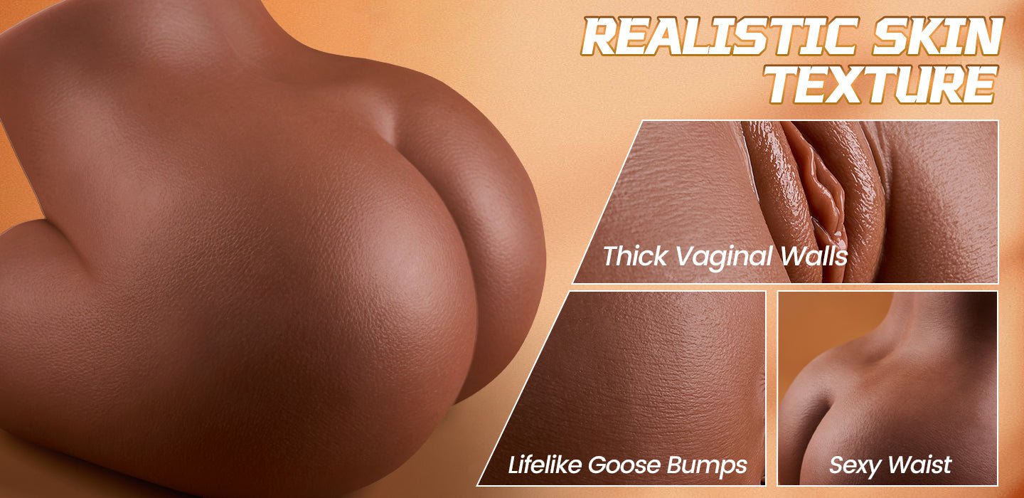 Lara - 6.6lbs Round and Sweet Nurse Ass Dual Channel Realistic Butt Male Masturbator