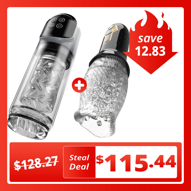 【Endurance Training】 Night Elf 7 Rotation Suction Vacuum Pumps Masturbator Pocket Pussy Adult male sex toys