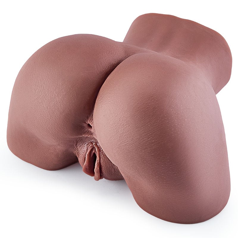 5.3 Lbs Big Ass Brown Realistic Butt Masturbator