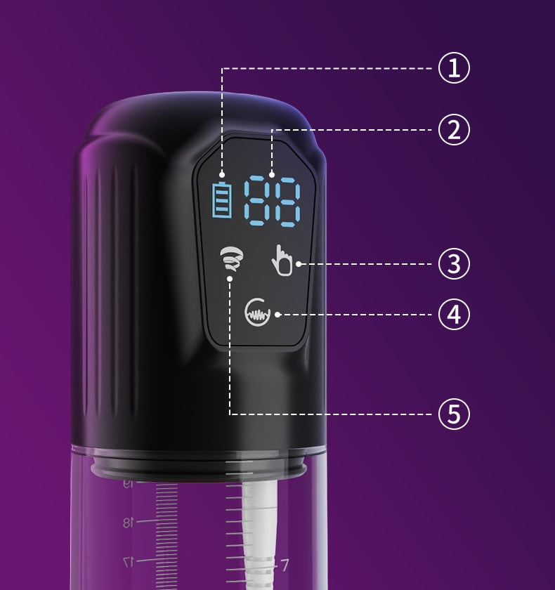 Alexander 7 Vibrating & 5 Sucking  Penis Pump Vacuum Suction Male Penis Extender