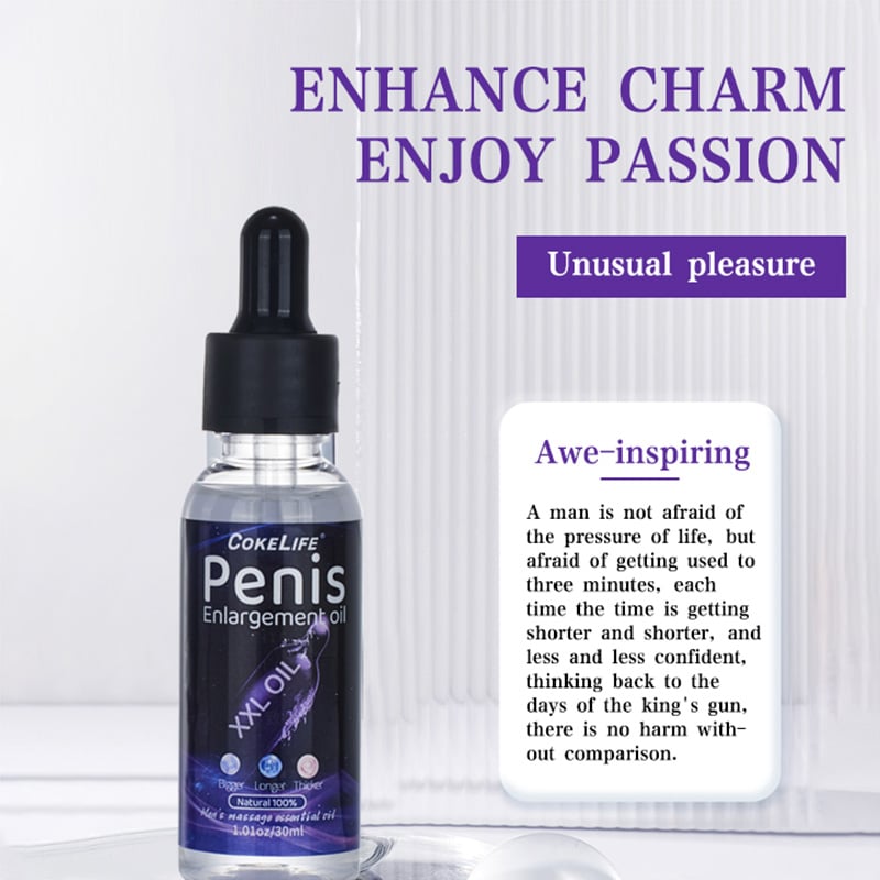 Natural Male XXL Extra Power Strength Massage Essential Oil 1.01 Fl Oz