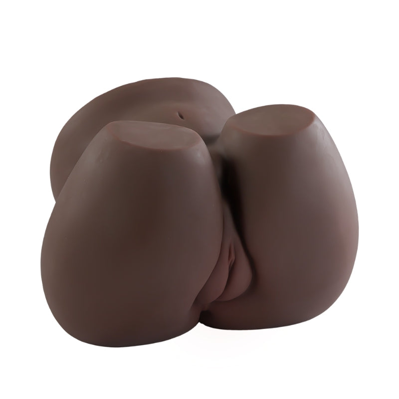 Ebony - Hip Brown Black 1:1 Size Realistic Masturbator 12.13Lbs
