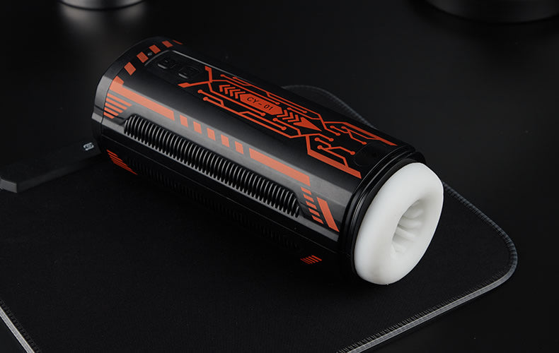 5 Thrusting 10 Vibrating Male Masturbator