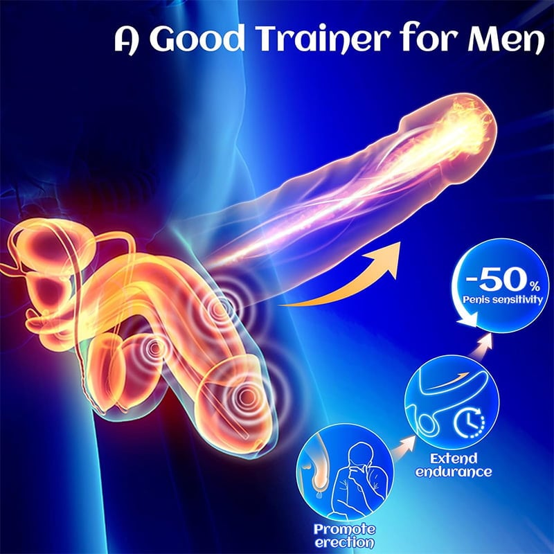 10 Vibrating Modes Wrapping Tentacle Male Vibrator