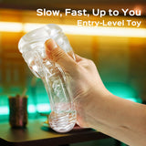 [First-Time Try] Manual Masturbator for Men Adult Sex Toys & Games Pocket Pussy  Penis Stroker