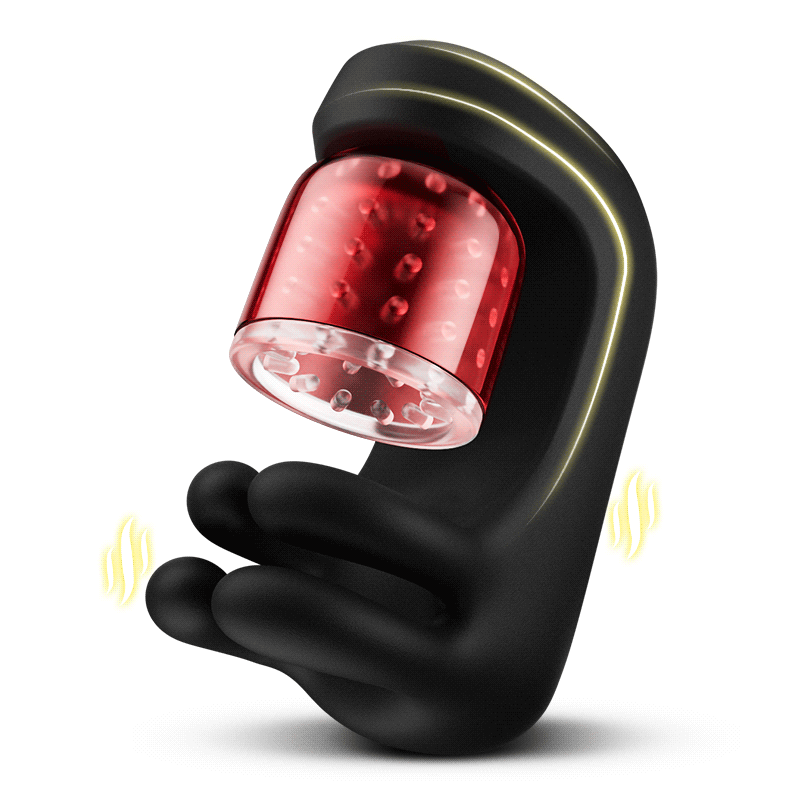 Evanza Finger 2.0 Penis Vibrators – 9 Vibration 9 Pinch & 9 Rotation Glans Trainer