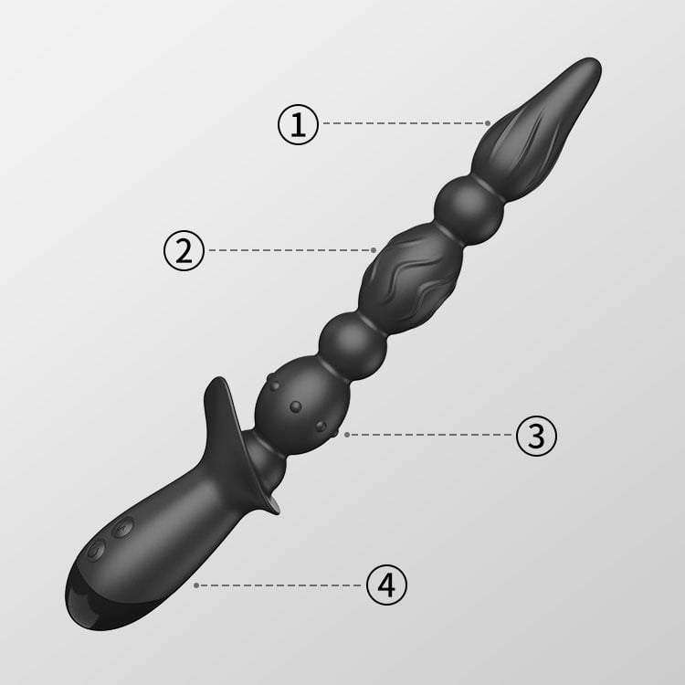 10 Vibration  Anal Beads Prostate Massager