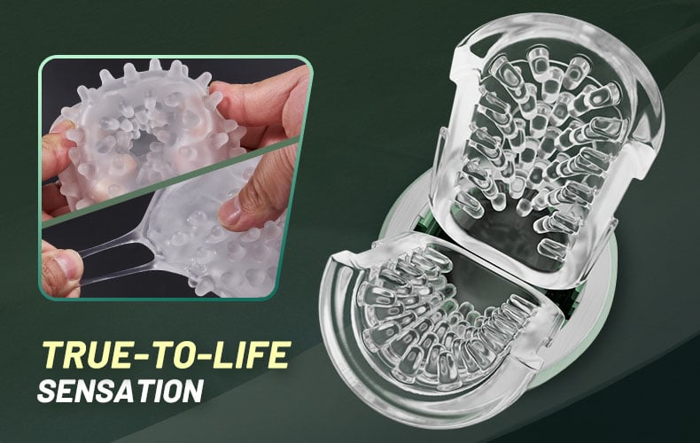 8 Thrusting & Rotation Sexual Visualization Ipx6 Masturbator