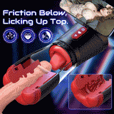 [Partner Play] LickMe Phone Holder 4 Suction 7 Tongue-Licking Voice Function Masturbator