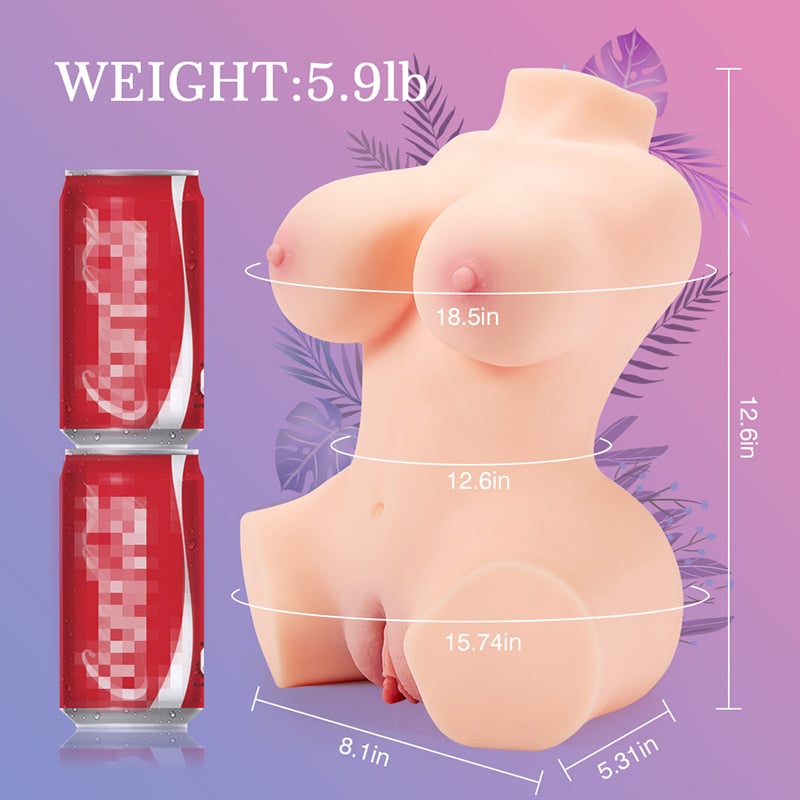 【Recommended By Lady MaCallan】5.9 lbs Sex Doll Male Masturbator with Vagina and Anal