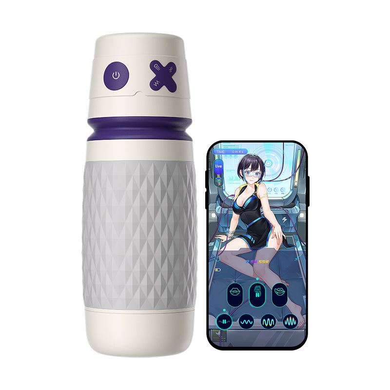 [Partner Play] StormJack 3 Suction 4 Vibration APP Control Masturbator Best Male Masturbator