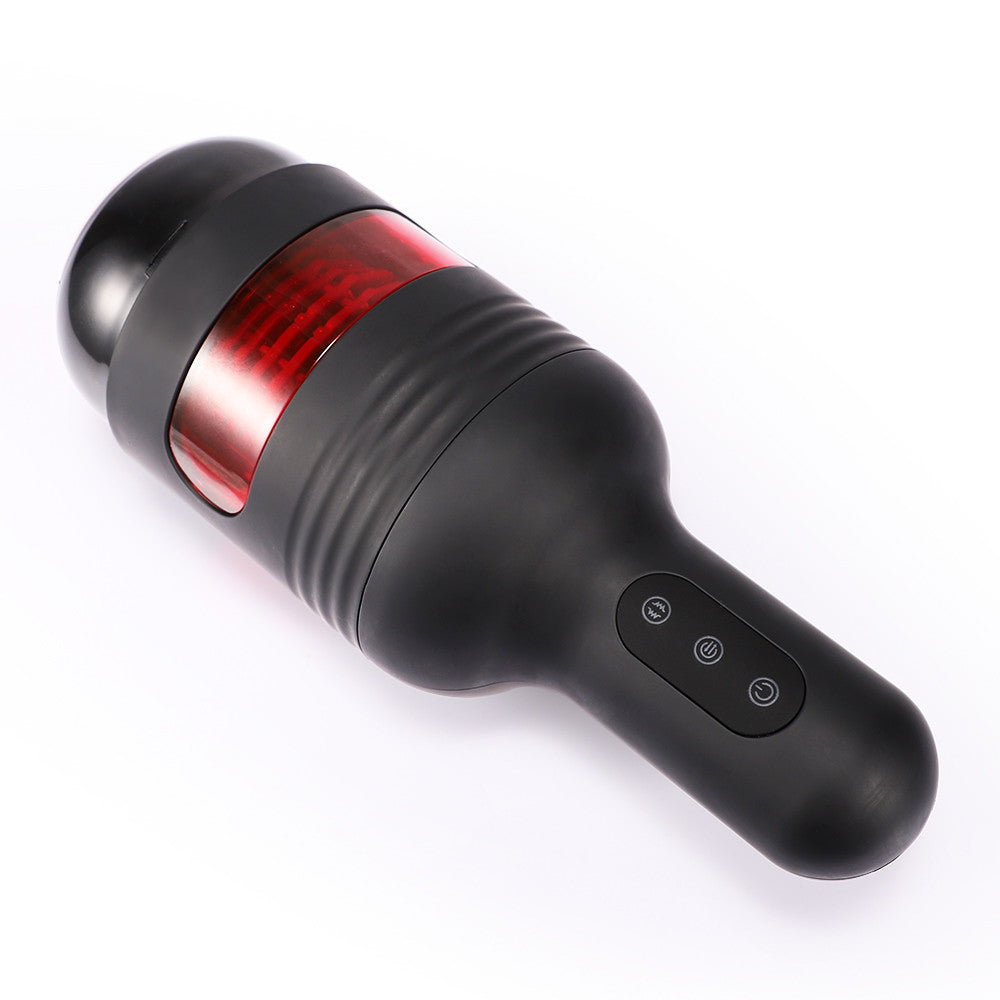 5 Sucting 10 wriggling Masturbator 3D Life-like Textured Vagina Stroker