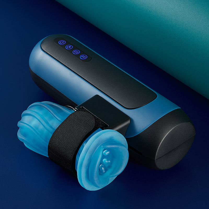 700 Strokes Per Minute 6 Thrusting 10 Vibrating Masturbator