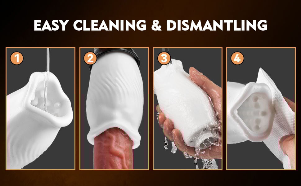 TORNADO Gawk Gawk 10 Vibration 5 Rotation Better Wrapping Male Masturbator