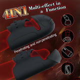 Hands Free Belt Design Masturbator Vibrator