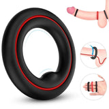 Harles 1.5 Inch Premium Stretchy Longer Harder Stronger Erection Cock Ring Set 3 Pieces