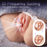 【Electric Maid torso】Kira  10.76 lbs Automatic Naughty Maid Sex Doll with Suction Vibration