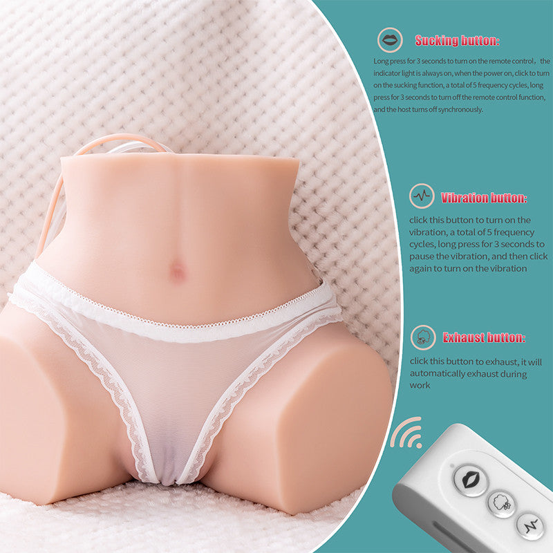 SensualSculpt - 11Lb Sucking and Vibrating Lifelike Butt Masturbation