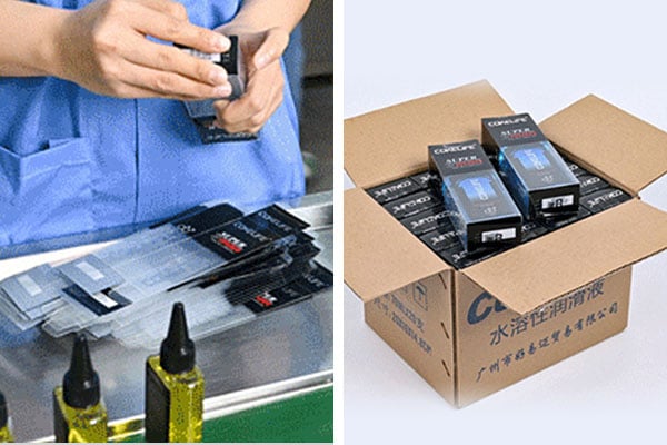 Water-Based Lubricant Chocolate Flavored Lube Phytoextraction Non Toxic