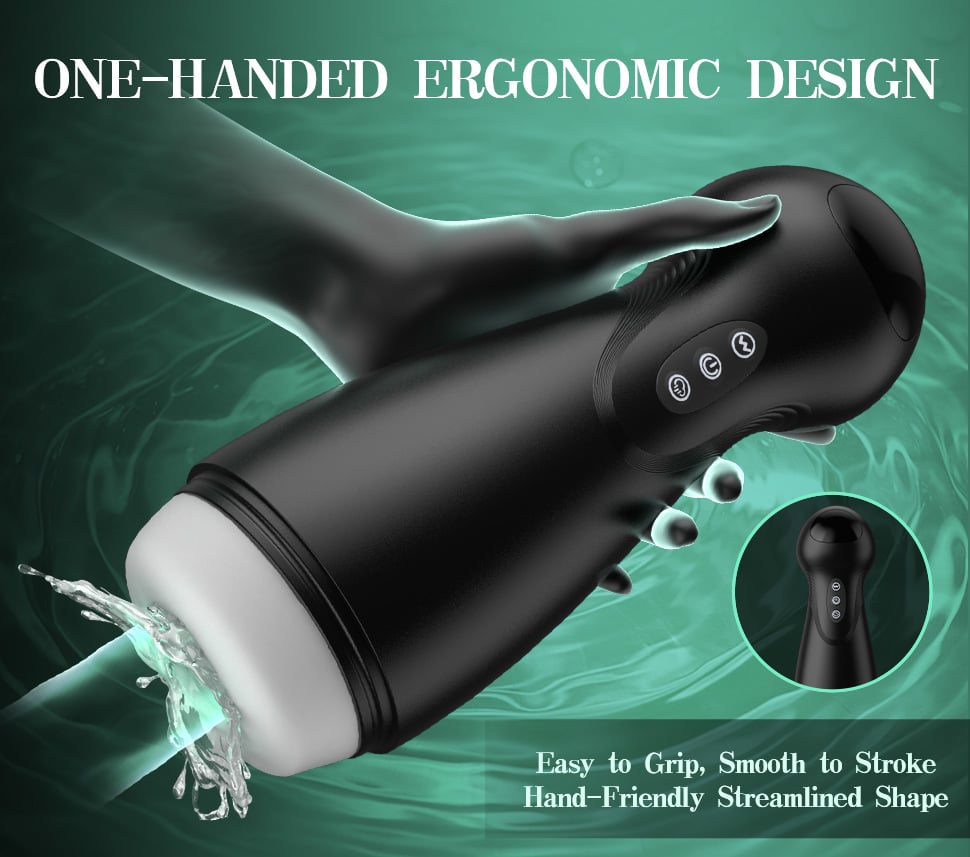 SolaceX Intense Suction & Vibration Pleasure Male Masturbator