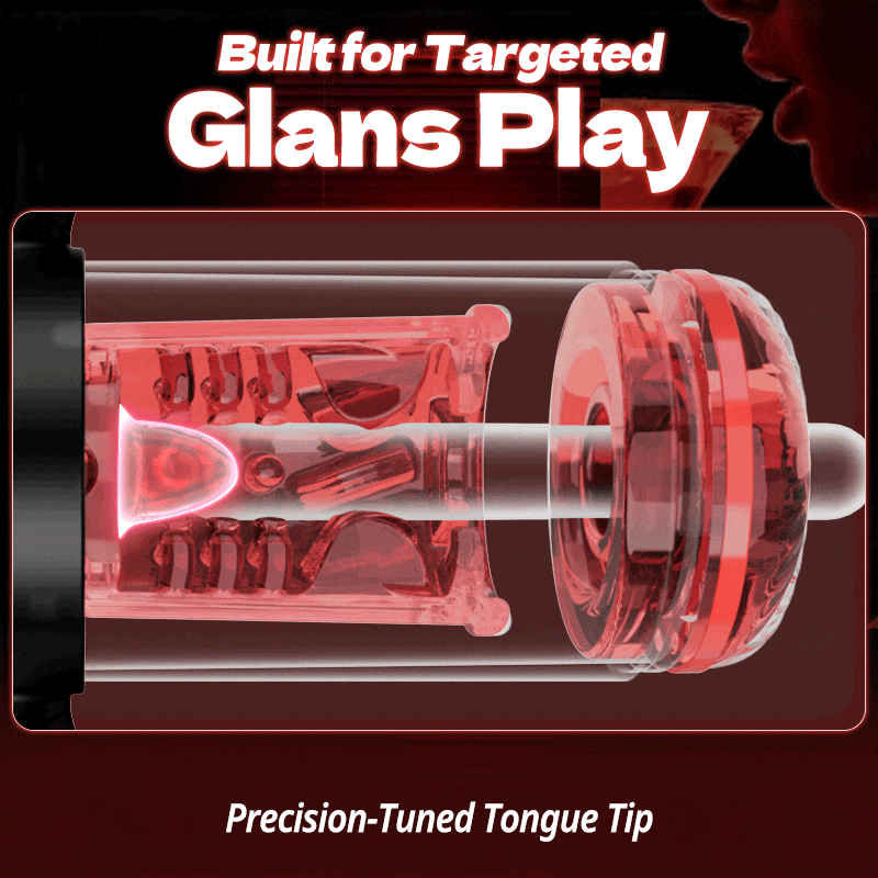 Wine & Beauty Handle Design 9 Thrusting & Rotating 9 Suction male sex toys