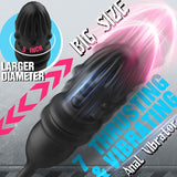 【Free Shipping!】Asher Thrusting Prostate Massager Vibrating Penis Vibrator Couple Play Anal Toys