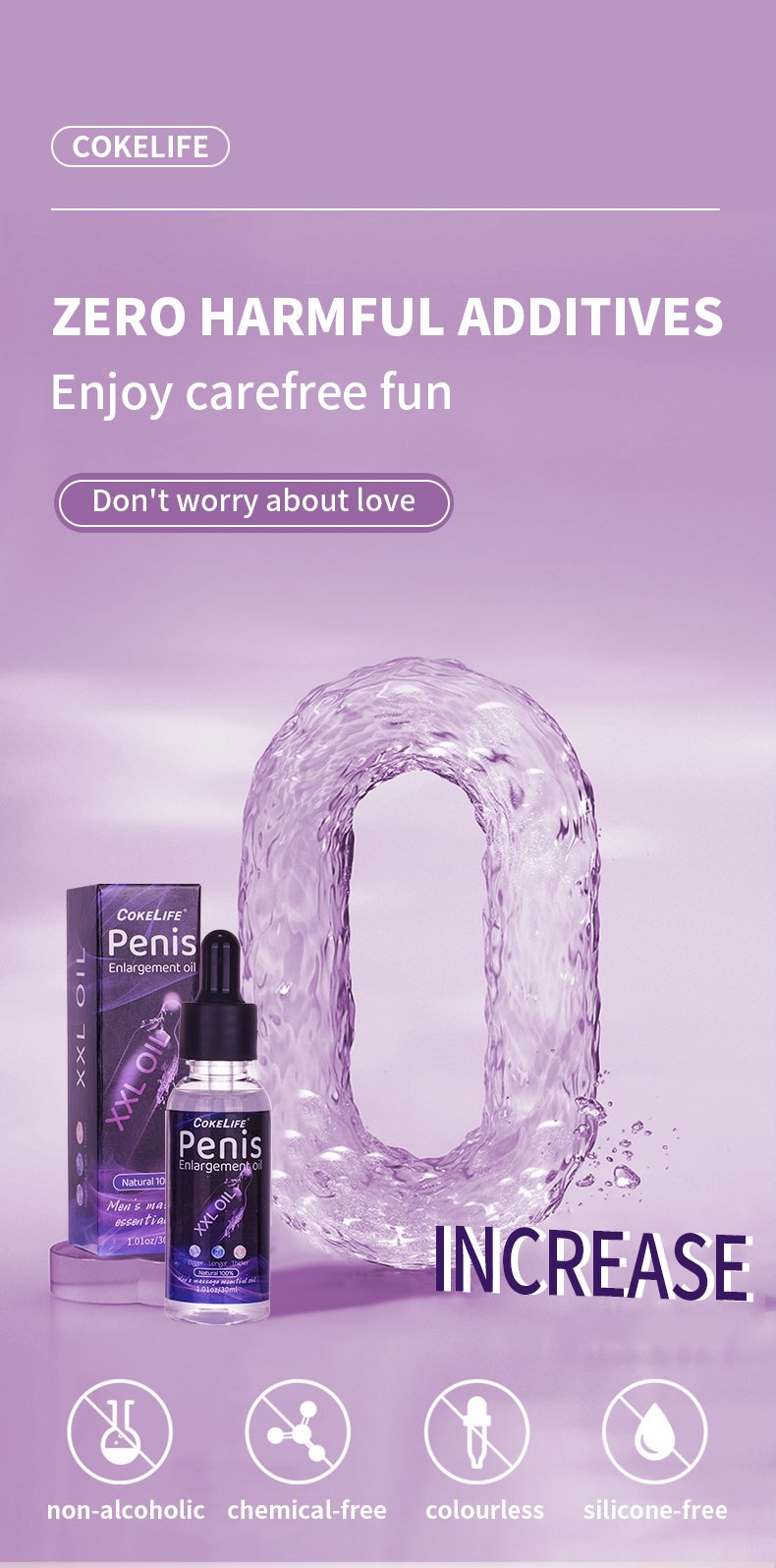 Natural Male XXL Extra Power Strength Massage Essential Oil 1.01 Fl Oz