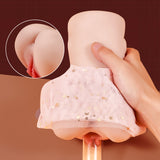 Stella Vibrating Pocket Pussy Male Masturbator with Textured Vagina