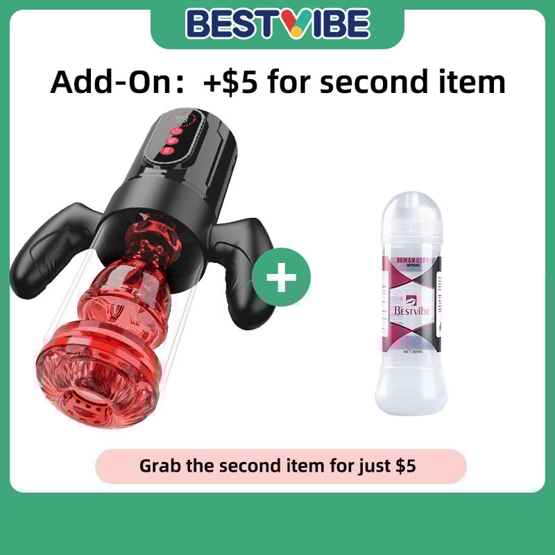 Wine & Beauty Handle Design 9 Thrusting & Rotating 9 Suction male sex toys