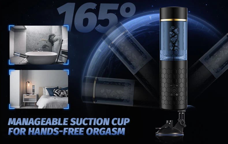STORM CUP 10 Thrusting Spinning Sex Toys for Men Masturbator
