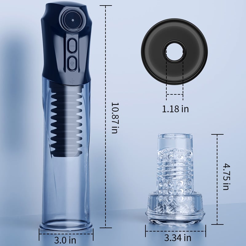 Cupsland Vacuum Suction & Vibrating Male Efficient Enlargement Penis Pump