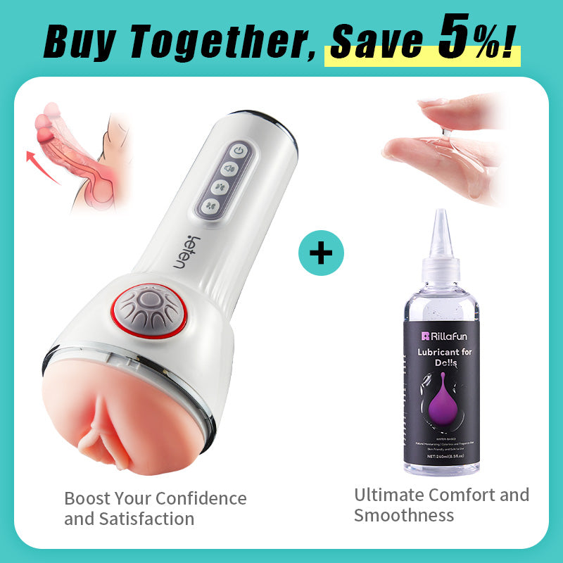 【30% Off】Leten Squeezing Sucking Sex Toy Vegina Pocket Pussy Vibrating Penis Massager Male Masturbator Free Lube Male