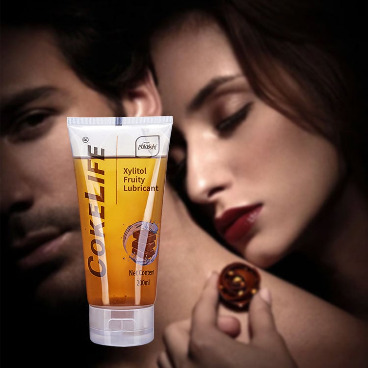 Water-Based Lubricant Chocolate Flavored Lube Phytoextraction Non Toxic