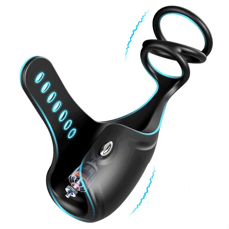 3-in-1 Glans Trainer Masturbator with Penis Ring