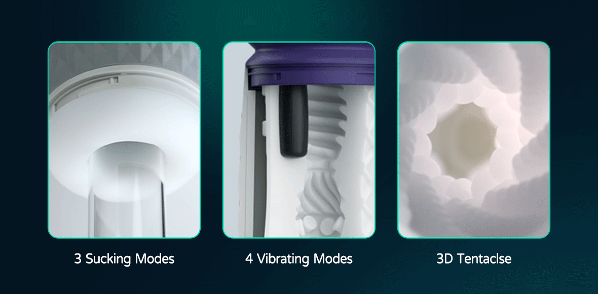 [Partner Play] StormJack 3 Suction 4 Vibration APP Control Masturbator Best Male Masturbator