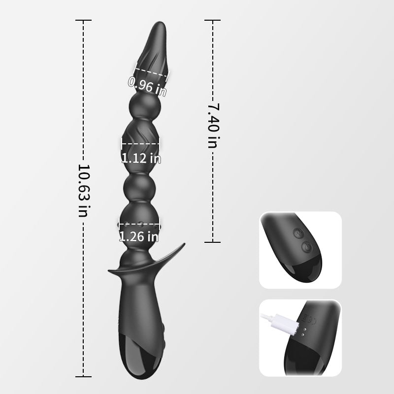 10 Vibration  Anal Beads Prostate Massager