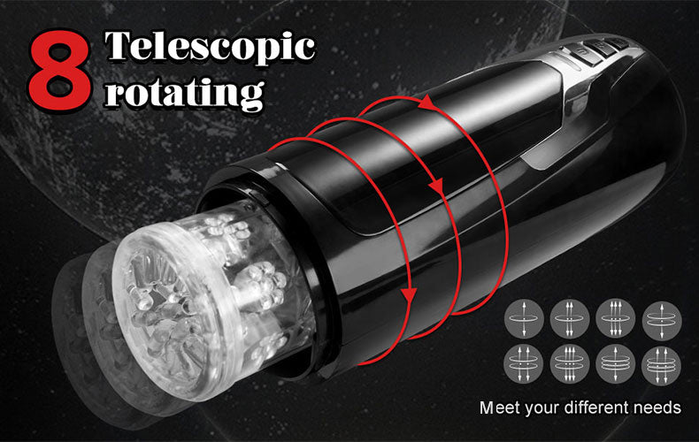 Warriors Series 8 Thrusting Rotating Swirling Automatic Masturbator